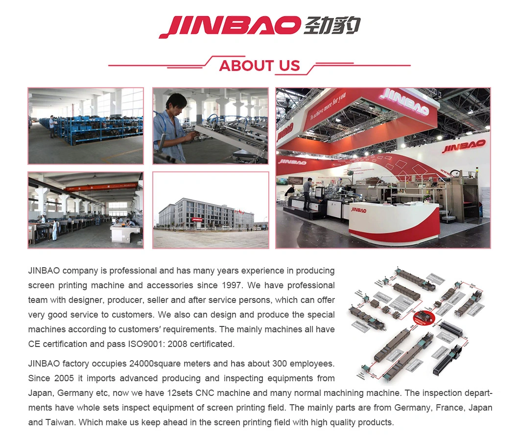 Factory Direct Sales Textile Screen Printing Price (JB-780) with CE