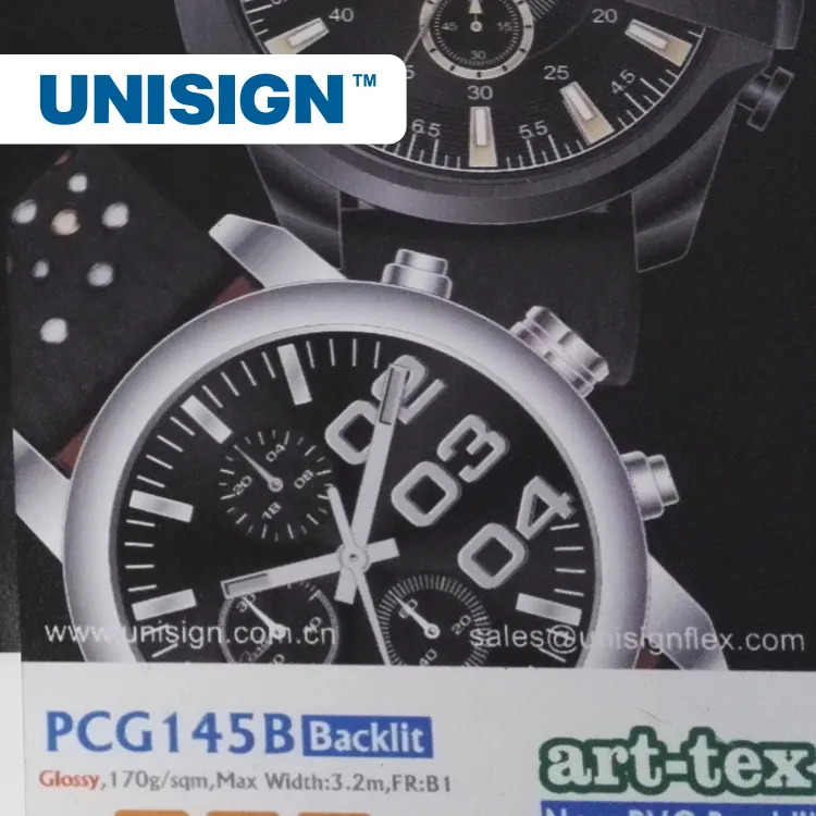 Tessuto senza PVC per la stampa UV post-pubblicitaria sui media