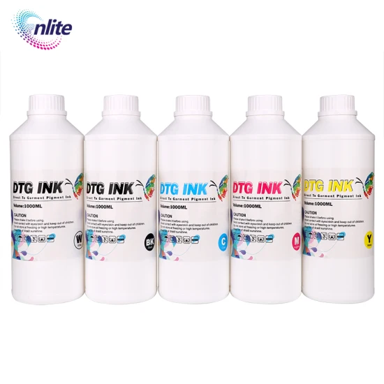 Inchiostro DTG a 5 colori, 1000 ml, prezzo ridotto, inchiostro DTG Dx5